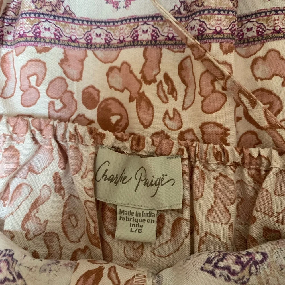 Mauve bohemian sundress mid length - Picture 8 of 11